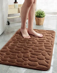 Non-Slip Embossed Bathroom Mat