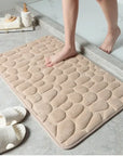 Non-Slip Embossed Bathroom Mat