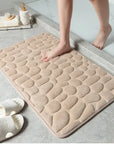 Non-Slip Embossed Bathroom Mat