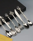 Vintage Dessert Royal Style Cutlery Set