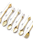 Vintage Dessert Royal Style Cutlery Set