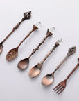 Vintage Dessert Royal Style Cutlery Set
