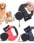 Auto Retractable Double-Ended Traction Rope Dog leash