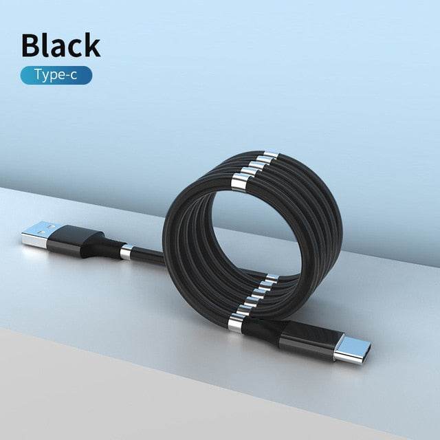 Magnetic Roll-Up USB Cable