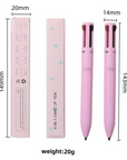 Multi-effect 4 In 1 Eyeliner Eyebrow Pencil Contour Pen